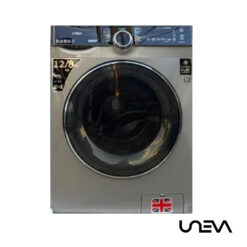 ماشین لباسشویی ۱۲ کیلو سری کومبو مدل UN-12WBL COMBO رنگ سیلور